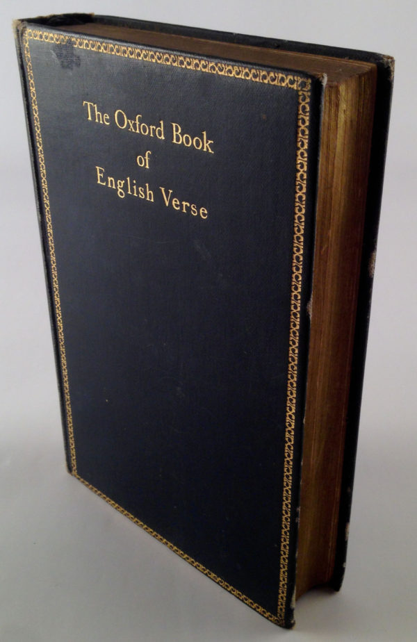 The Oxford Book Of English Verse 1250-1900 - The Nook Yamba Secondhand Books