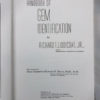 Handbook of Gem Identification by Richard T. Liddicoat JR 1972 - The Nook Yamba Second Hand Books