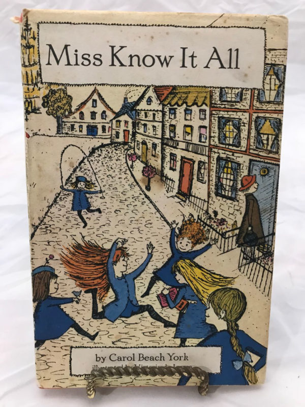 Miss Know It All - First UK Edition by Carol Beach York - The Nook Yamba Second Hand Books