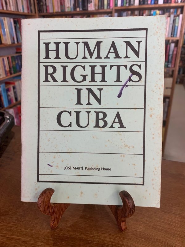 Human Rights in Cuba - The Nook Yamba Second Hand Books